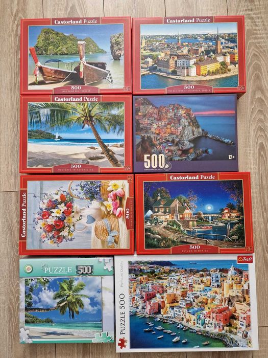 Vand puzzle-uri de 500 piese