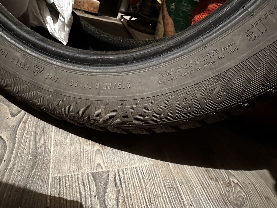 Зимние шины Gislaved 215/55/R17