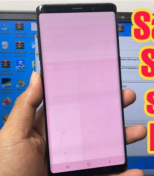 Свален LCD Дисплей за Samsung Galaxy Note 9 N960 / БЕЗ РАМКА / ЧЕРЕН