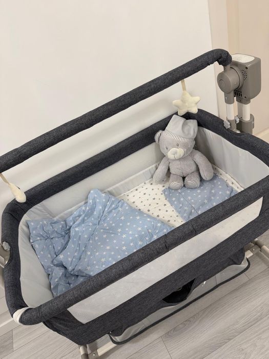 Patut multifunctional cu leagan