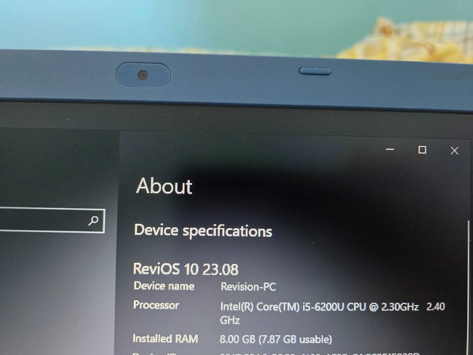 Laptop Acer i5 Gen 6/8GB RAM/128GB SSD