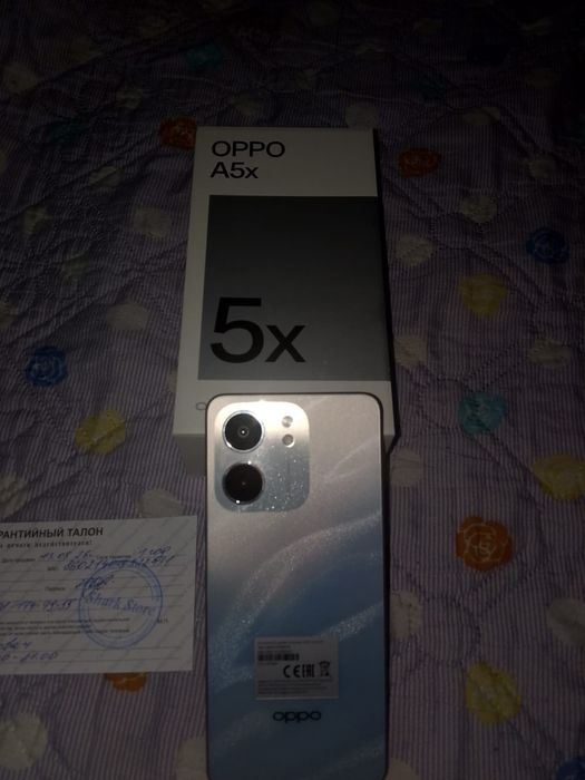 Продам OPPO A5x с гарантией