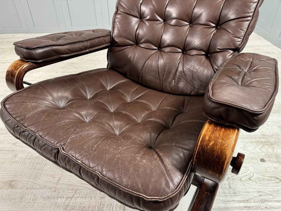 Винтидж релакс кресло Westnofa Д1144