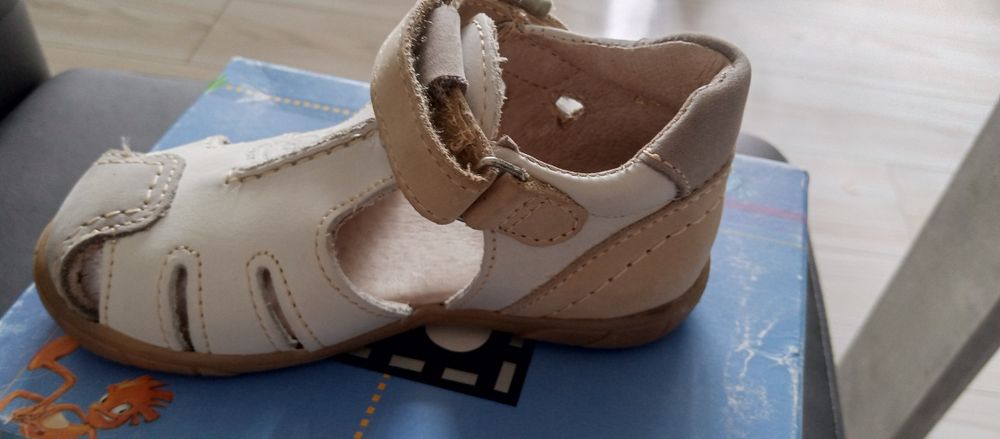 Детски сандали естествена кожа Noel