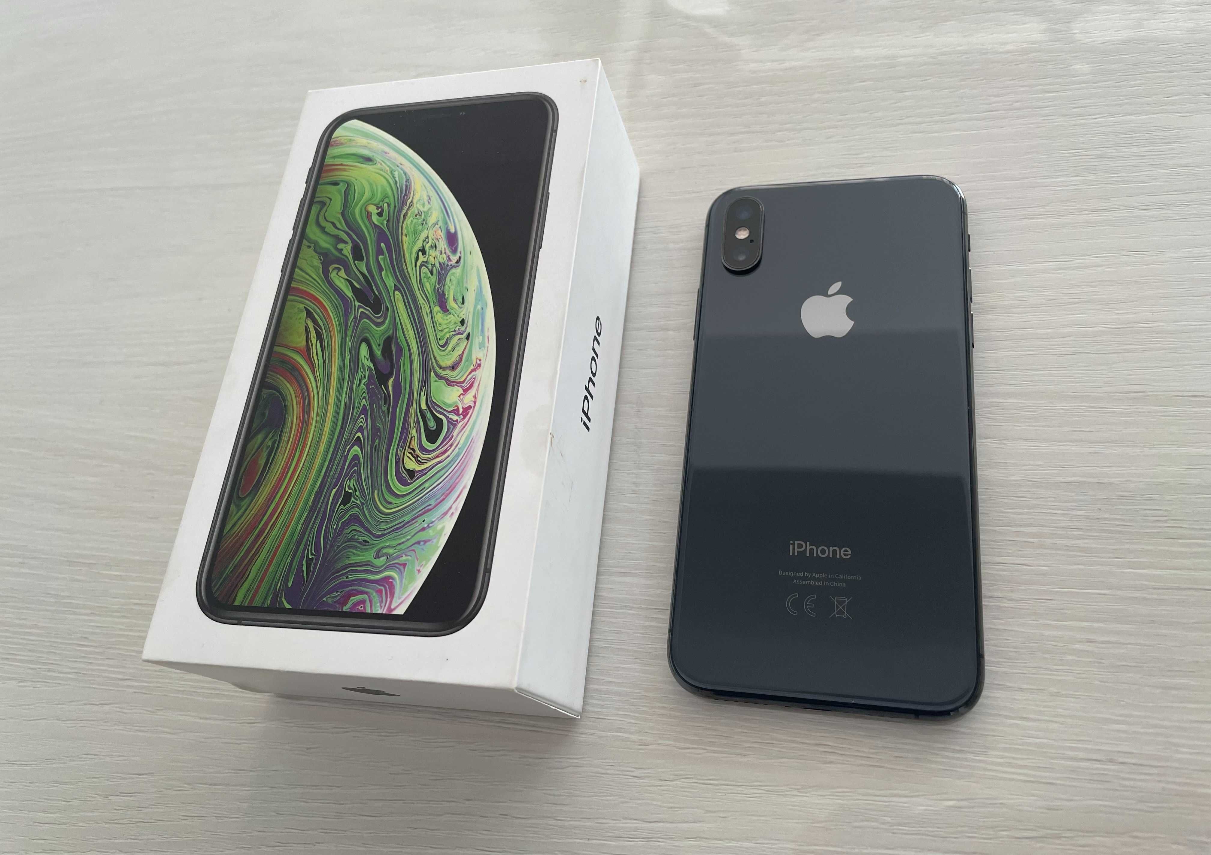 Смартфон Apple iPhone XS 64GB Space Grey (EAC оригинал): 120 000 тг. -  Мобильные телефоны / смартфоны Алматы на Olx