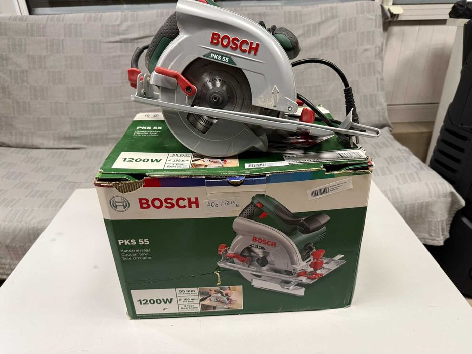 Ръчен циркуляр BOSCH PKS 55