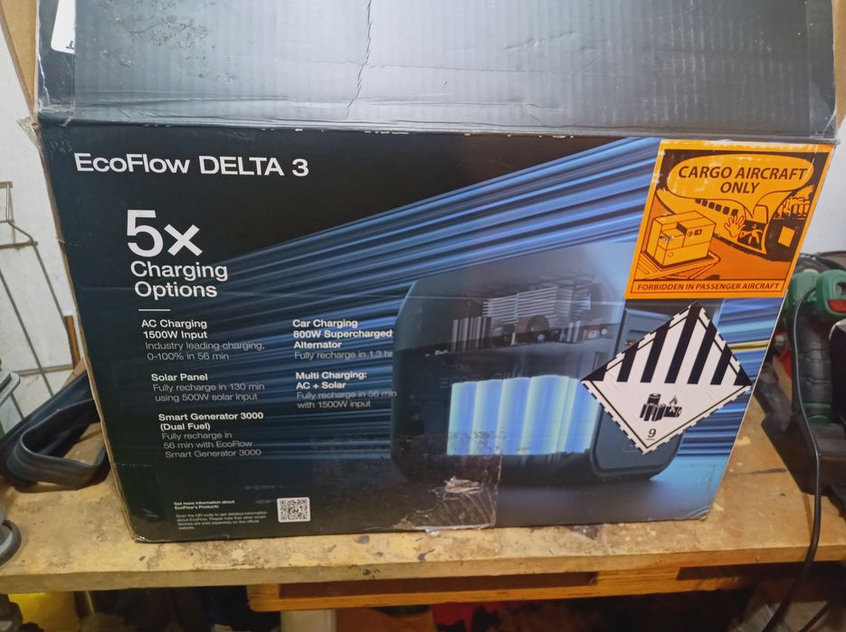 Компактна електроцентрала UPS - EcoFlow DELTA 3