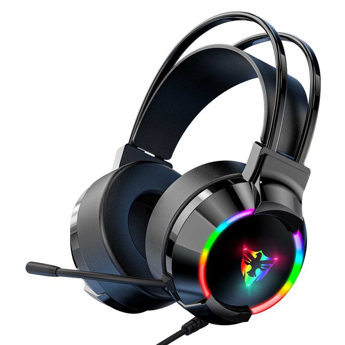 Casti Gaming Skylaze® G606 RGB, Surround HD, 50mm, PC/PS/Xbox, ANC