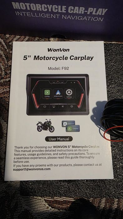 Безжичен дисплей за мотор Car play Android auto