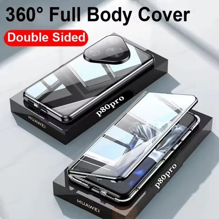 Huawei Pura 80 Pro / 80 Ultra /80/ 360° магнитен кейс камера протектор