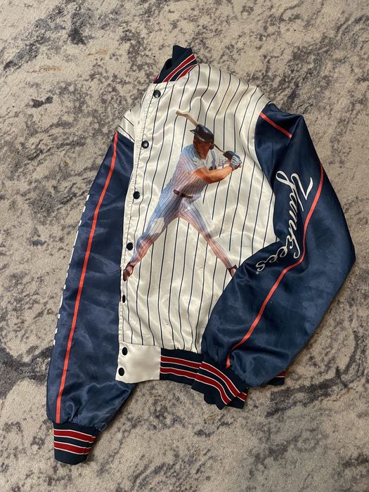 Винтажный бомбер new york yankees