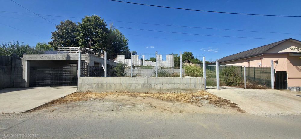 Pamant si casa de vanzare
