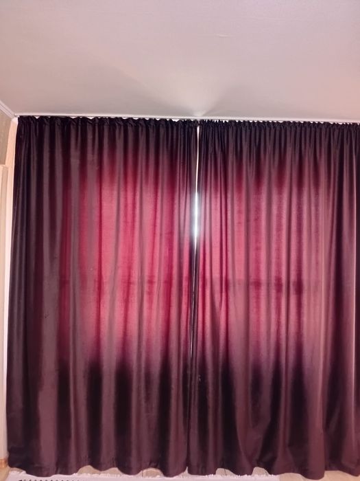 Шторы коричневый цвет