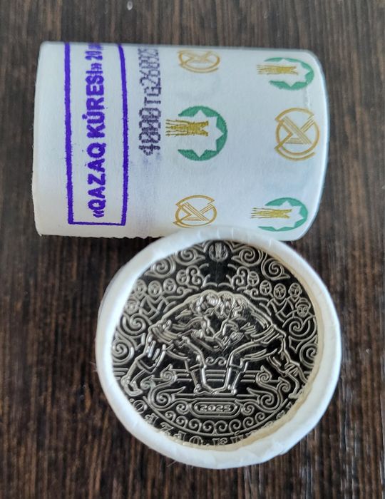 Монеты Казахстана в роллах