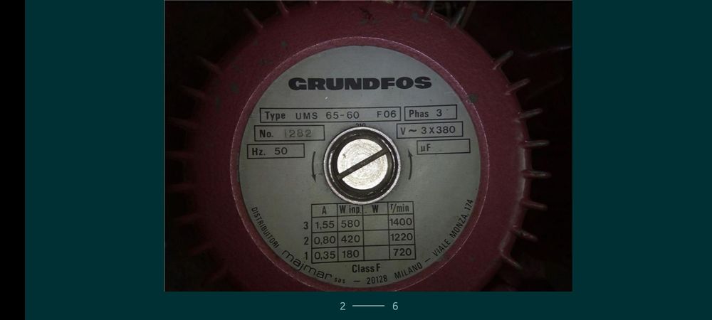 Pompa grundfos nouă