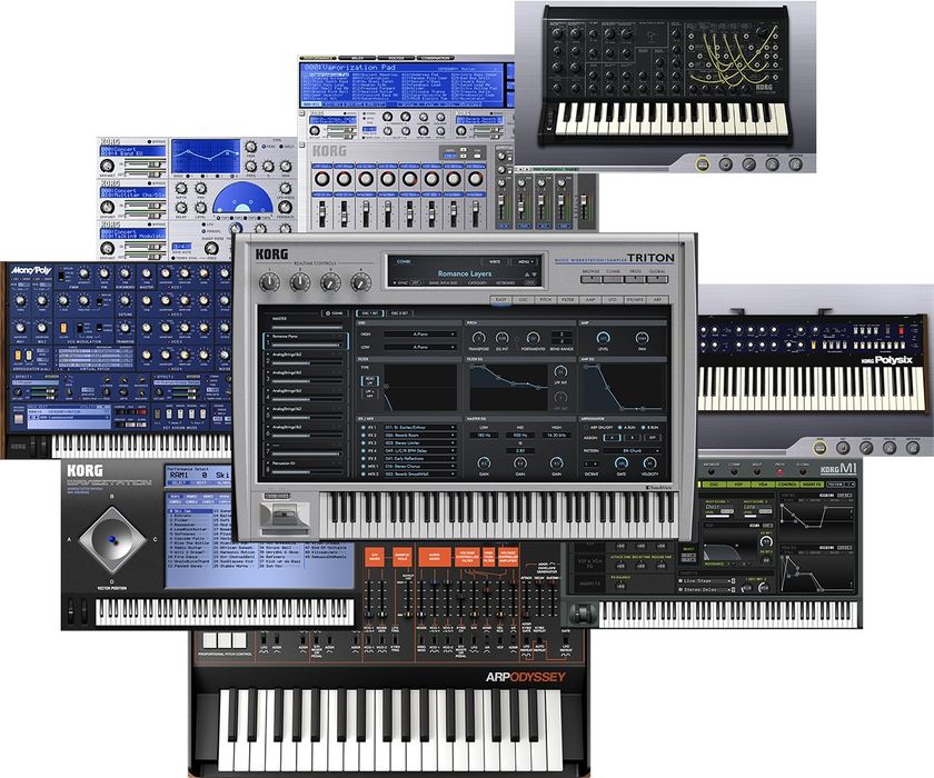 Продаю программы на компьютер виртуальные инструменты и синтезаторы.