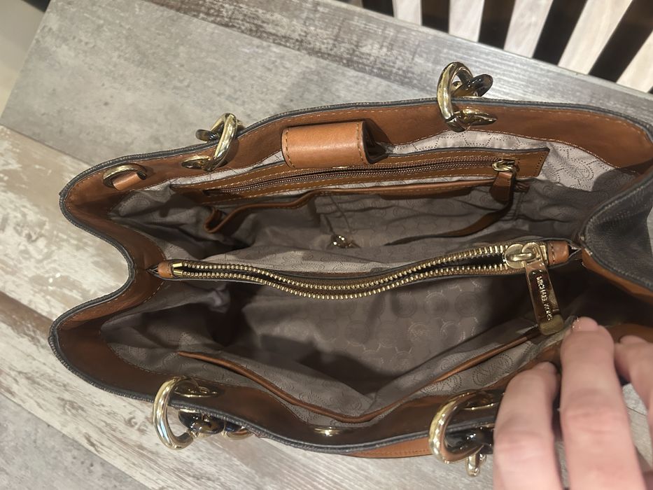 Чантu MK кафява голяма и черна малка