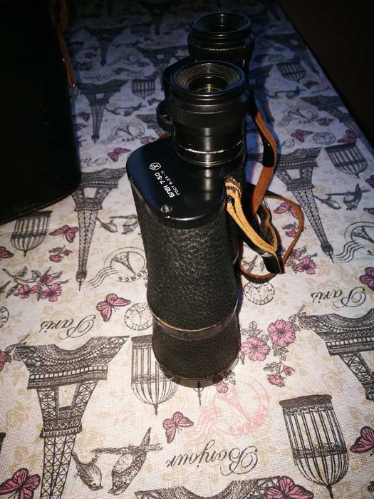 Качествен съветски бинокъл - модел  БПВ1 7x50-1973 г.