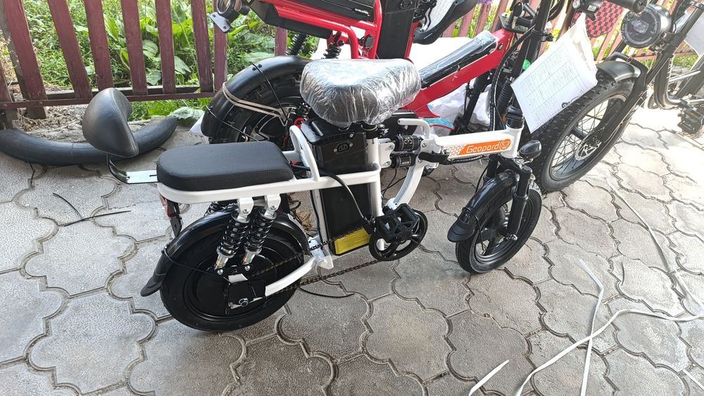 Электровелосипед Leopard davi geopard