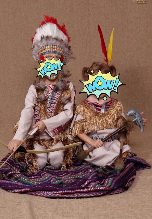 Костюм индейцев .