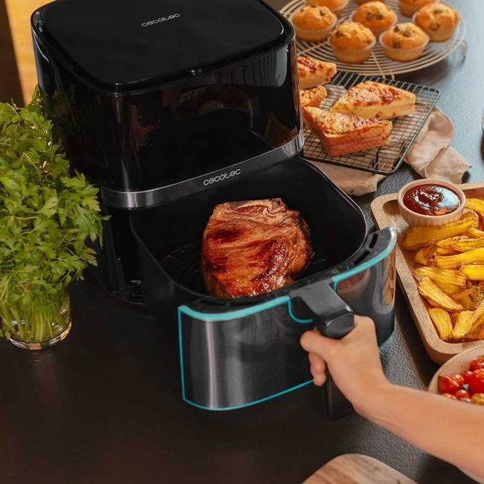 Фритюрник с горещ въздух Cecotec 5.5л Cecofry Inox 5500 Pro 1700 W