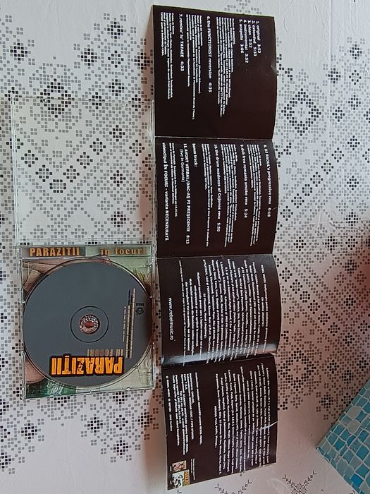 CD Original Paraziții - În Focuri (Ediție de Colecție 2002, Kanami)