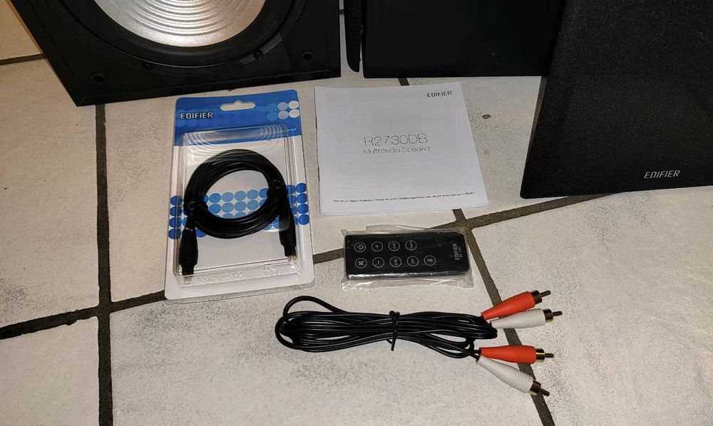 Sistem Edifier R2730DB 136W bluetooth + Subwoofer Canton AS10 110W