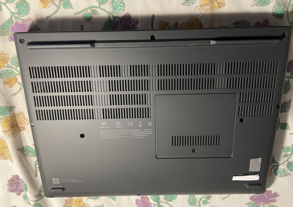 Lenovo ThinkPad P16 16’2.5K IPS i9 12950HX NVIDIA RTX A5500 16GB, 64/1