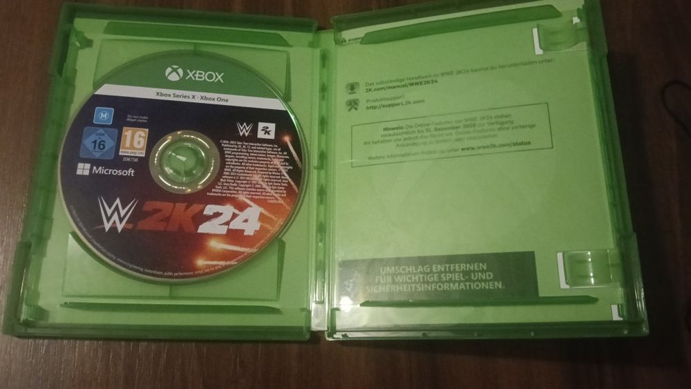 Joc WWE 2K24, xbox one s/x