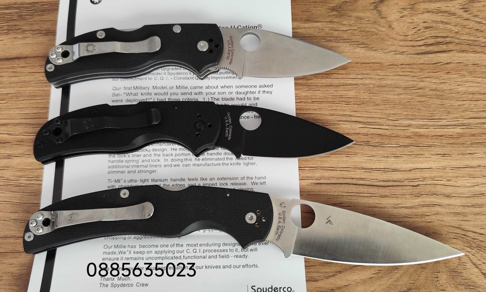 Spyderco Native 5 C41 / Native Chief C244