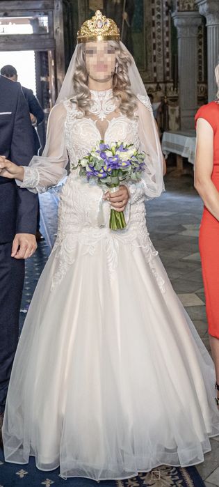 Rochie de mireasă stil sirenă