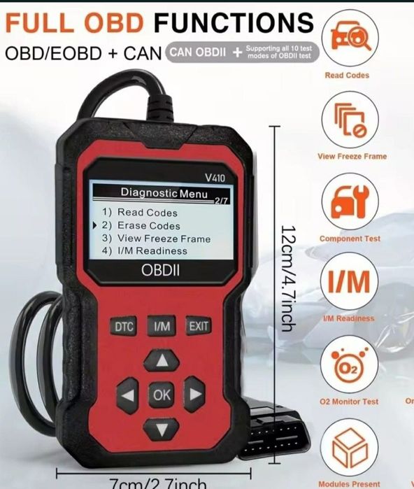 Interfata Diagnoza Auto cu display , multimarca