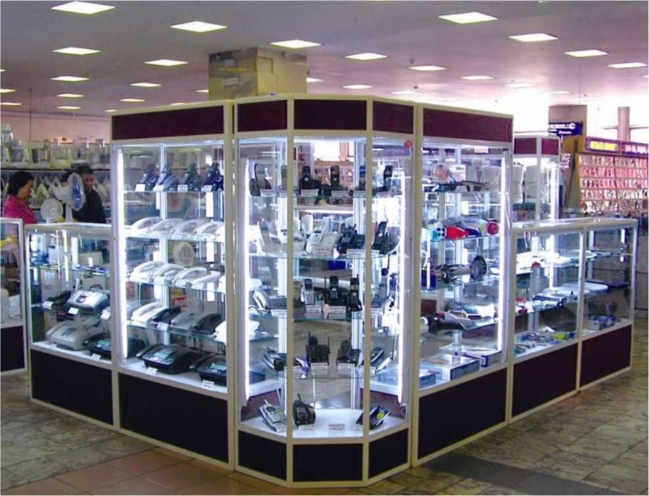 Прилавок витрина, стеклянная, metal oynaly vitrina va prilavkalar