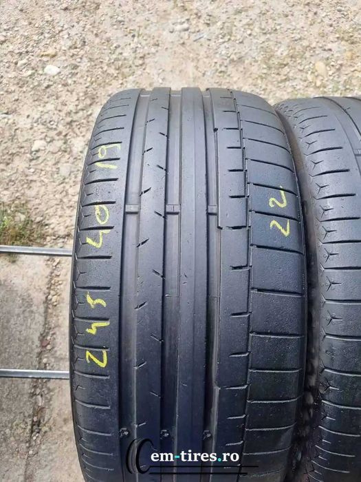 SET 2 Anvelope Vara 245/40 R19 CONTINENTAL SportContact 6 98Y