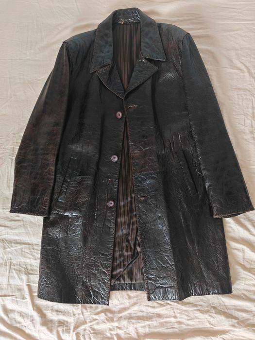 Trenci din piele naturala