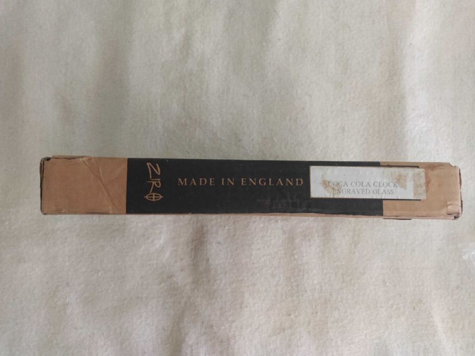 стар английски стенен часовник Coca - Cola