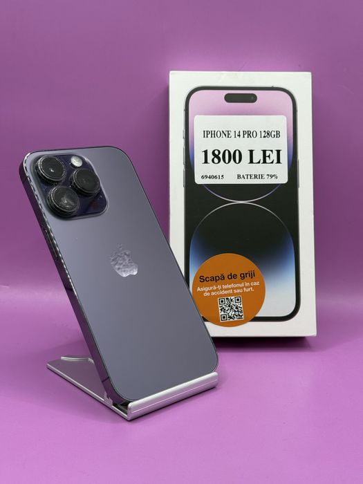Iphone 14 Pro 128Gb 79% •Amanet Matei Crangasi•69406