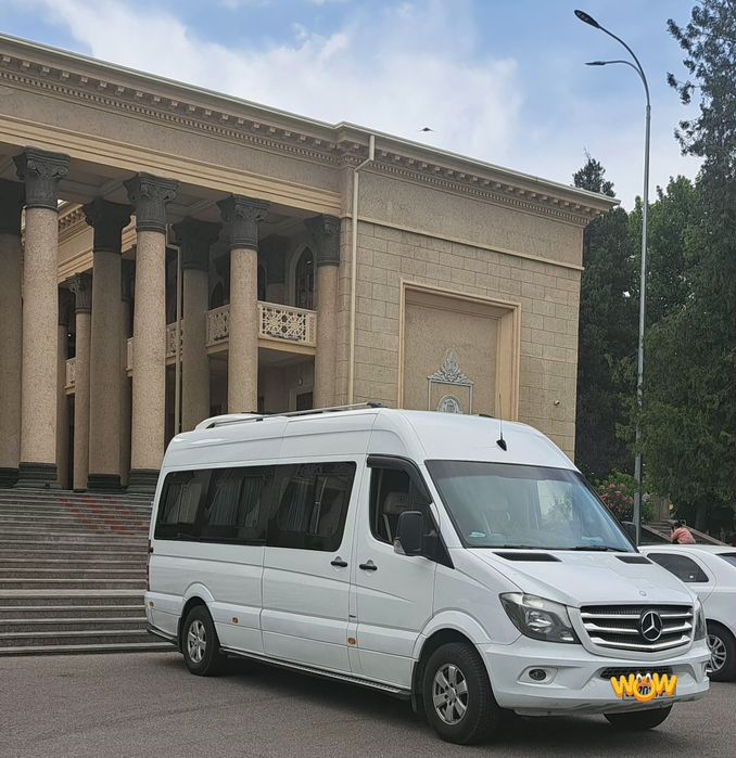 Заказ микроавтобус мерседес спринтер по Узбекистану