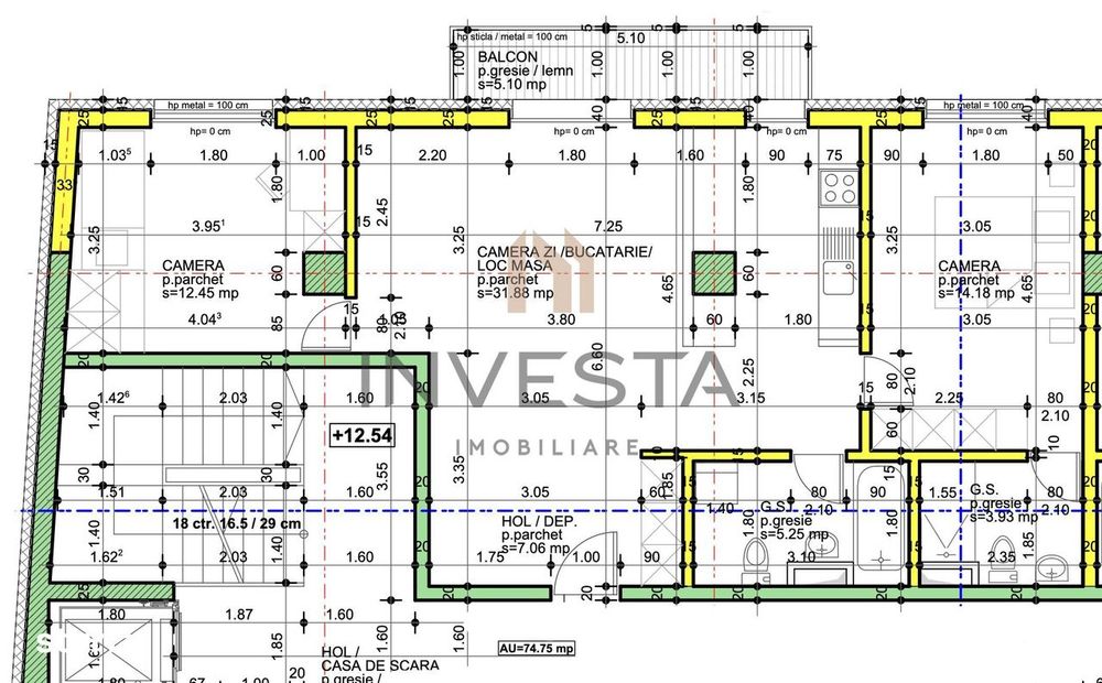 Apartament 3 camere, bloc nou,cladire nZEB, localizare premium Marasti — fotografia 2