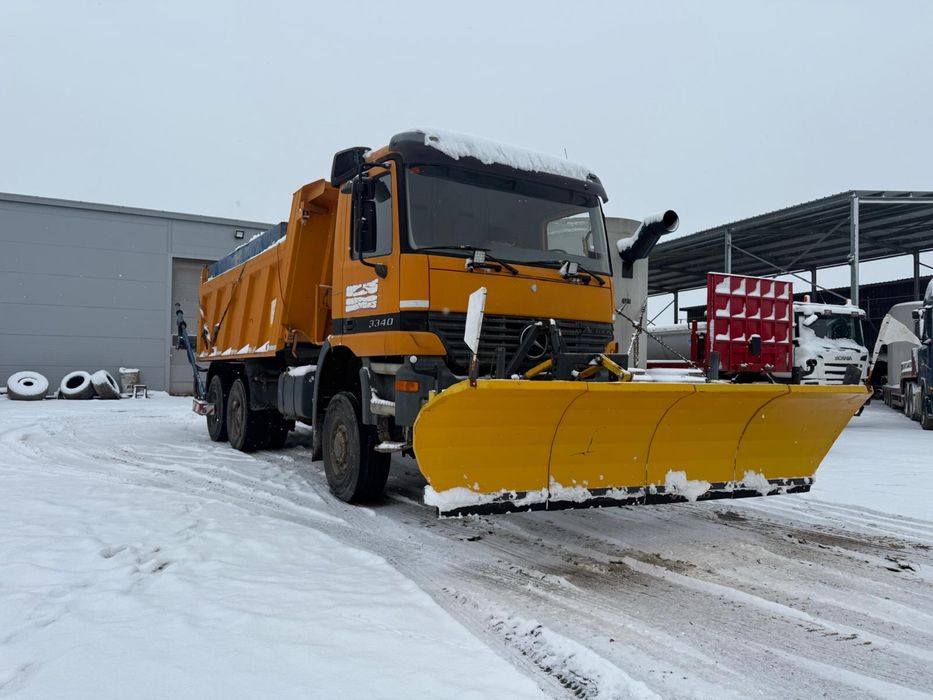 Mercedes Actros 6x6 - Dezapezire (Lama+Sararita)