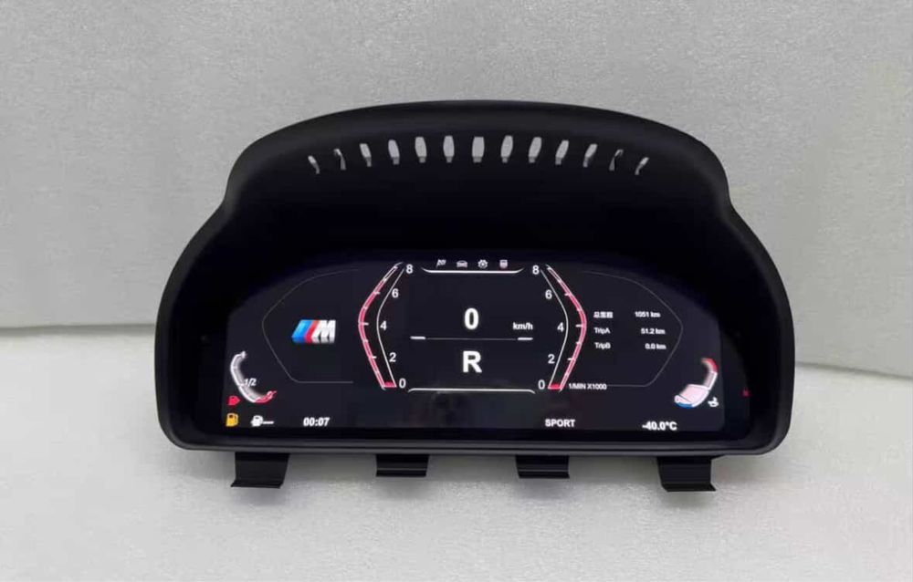 Дигитален километраж BMW F серия HUD с българско меню