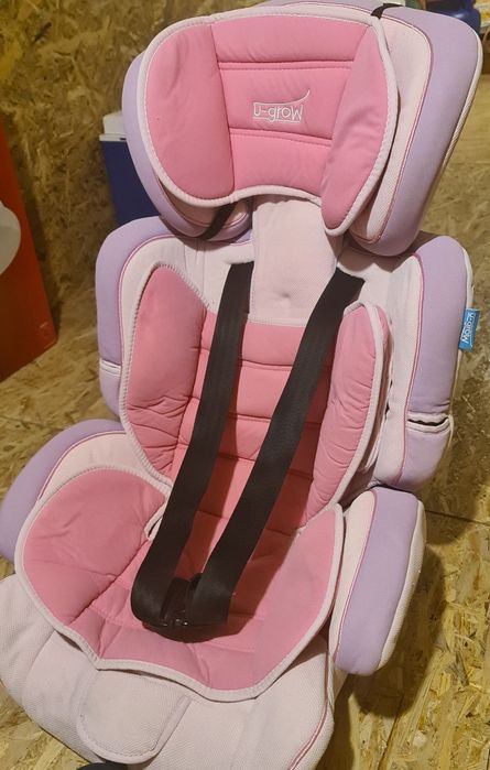 Scaun auto Copil ajustabil U-Grow BXS-208RV, 9-36 Kg, Roz/Violet