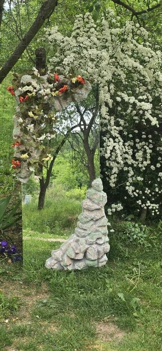 Piesă de colecție: Oglindă artistică unicat, inspirație naturală 140x60