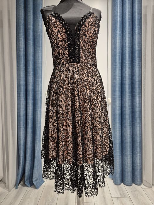 Елегантна ефирна дамска рокля Damska roklia