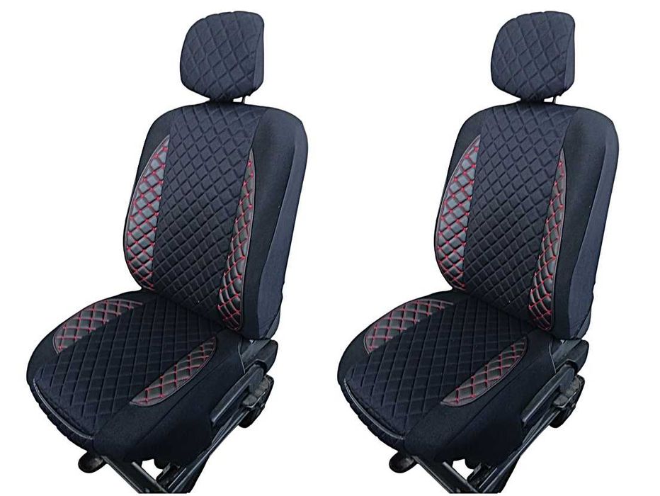 Калъфи за предни седалки 1+1 за Рено Мастър Renault Master 2011+ велур