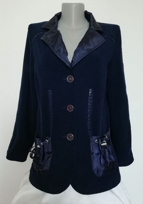 Елегантно дамско сако, полар, размер М