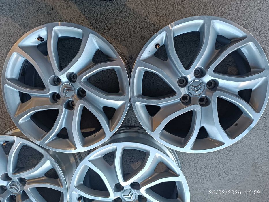 4бр.алуминиева джанта 18цола за Citroen,Peugeot, Mitsubishi 5x114,3