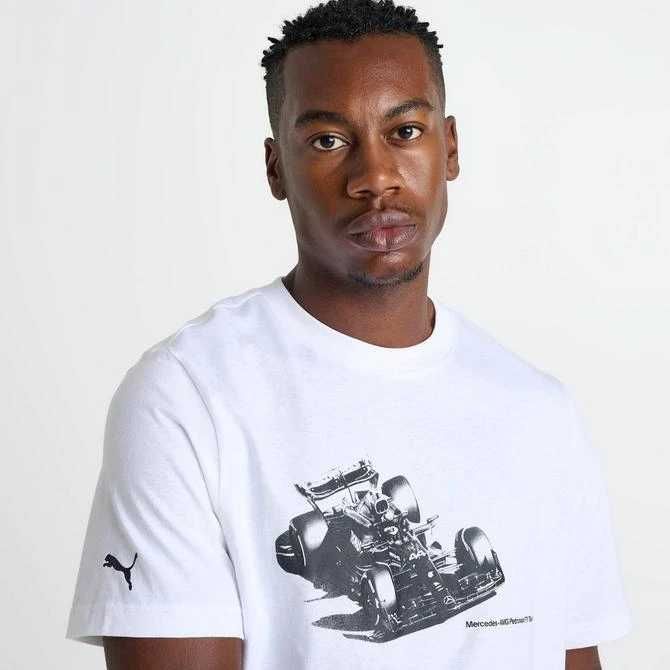 Футболка Puma Mercedes-AMG Petronas F1 Essentials Graphic T-Shirt!