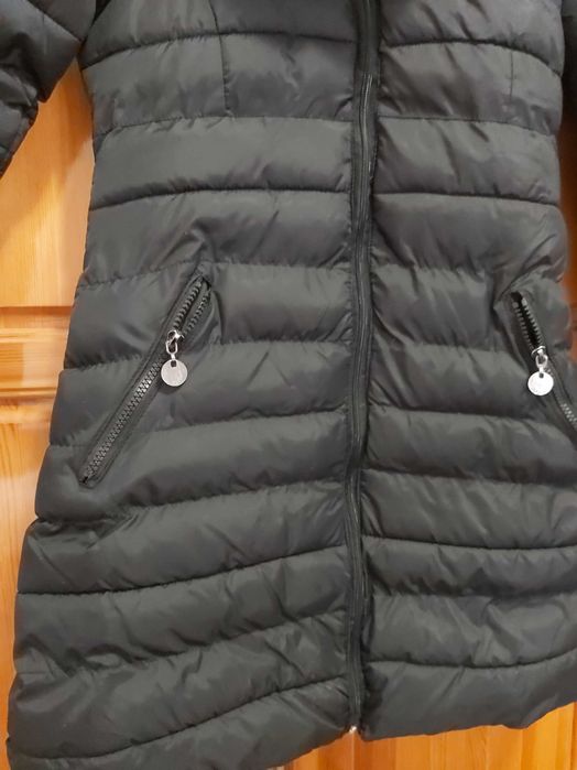 Дамско зимно черно яке