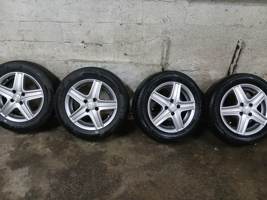 Титановые диски с резиной на 14